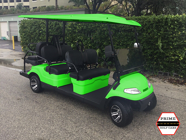 Green Advanced EV 6 Passenger Golf Cart golf cart rental laguna woods, laguna woods golf cart rental