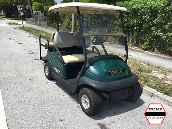 Green Club Car 4 Passenger Golf Cart affordable golf cart rental, golf cart rent laguna woods golf cart rental