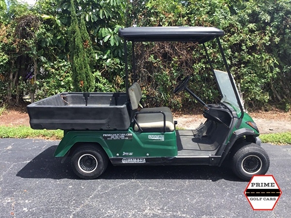 Yamaha Utility Box Bed Cart affordable golf cart rental, golf cart rent laguna woods golf cart rental